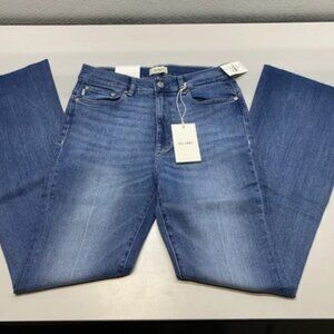 NEW DL1961 Womens Jean Palm Springs Blue Size 30 Bridget Boot High Rise